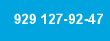 929 127-92-47